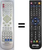 Replacement remote control HVS54675