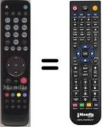 Replacement remote control HVS53389