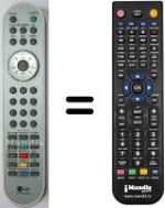 Replacement remote control LG HVS54285