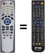Replacement remote control Smart HVS53482