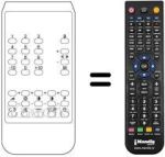 Replacement remote control SEC2475
