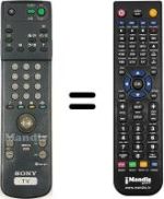 Replacement remote control Sony WHV7898