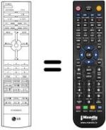 Replacement remote control SEC15717