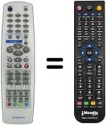 Replacement remote control SEC3416