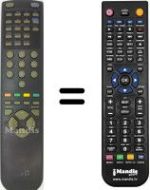 Replacement remote control SEC3308
