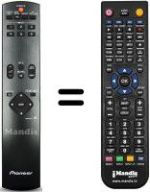 Replacement remote control Pioneer SEC15352