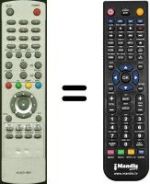 Replacement remote control Bluesky WHV15566