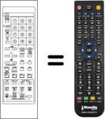 Replacement remote control Continental Edison SEC2442