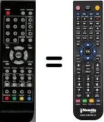 Replacement remote control Prosonic SEC14271