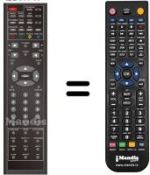 Replacement remote control SEC14277