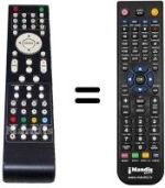 Replacement remote control SEC8504