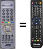 Replacement remote control JVC WHV3209