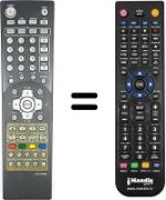 Replacement remote control WHV3982