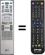Replacement remote control LG SEC3951