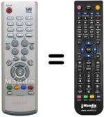 Replacement remote control SEC0484