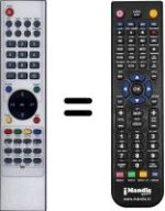 Replacement remote control WHV15990