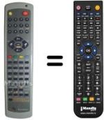 Replacement remote control SEC2373