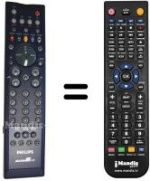 Replacement remote control Philips SEC3198