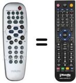 Replacement remote control SEC15782