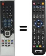 Replacement remote control Samsung SEC0874