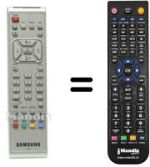 Replacement remote control Samsung SEC14672