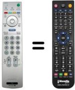 Replacement remote control Sony SEC0426