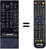 Replacement remote control Toshiba SEC2270
