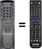 Replacement remote control WHV3506