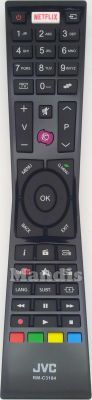 Original remote control JVC RM-C3184 (23366393)