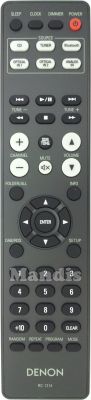 Original remote control DENON RC-1214 (30701023300AS)