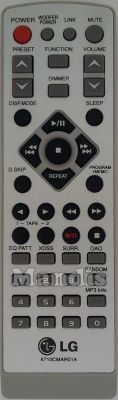 Original remote control LG 6710CMAR01A Original remote control LG 6710CMAR01A