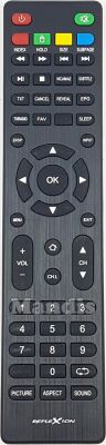 Original remote control REFLEXION CZDZ028LEDWXXI (780-01030CSM)