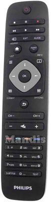 Original remote control PHILIPS 398GR8BD3NTPHH (996590007728) Original remote control PHILIPS 398GR8BD3NTPHH (996590007728)