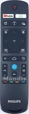 Original remote control PHILIPS 398GR10BEPHN0014HT (996599001262)