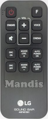 Original remote control LG AKB74815301 Original remote control LG AKB74815301