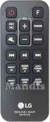 Original remote control LG AKB74815376 Original remote control LG AKB74815376