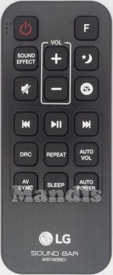 Original remote control LG AKB74935601 Original remote control LG AKB74935601