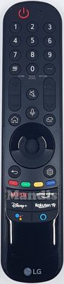 Original remote control LG MR21GA (AKB76039701)