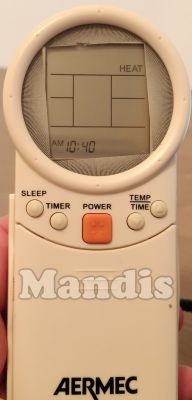 Original remote control AERMEC ID12-0031-00