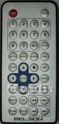 Original remote control BELSON DUAL0716