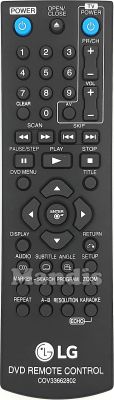 Original remote control LG COV33662802 Original remote control LG COV33662802