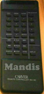 Original remote control CARVER RH-60