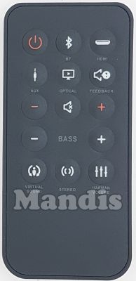 Original remote control JBL Cinema Base