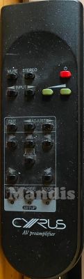 Original remote control CYRUS AV5
