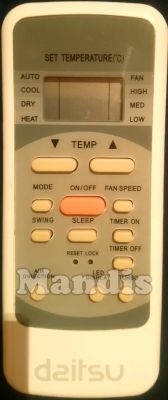 Original remote control DAITSU DS12U-J