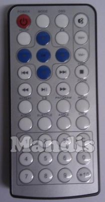 Original remote control DENVER MT729