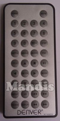 Original remote control DENVER MT738