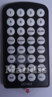 Original remote control DENVER MTW733TWIN