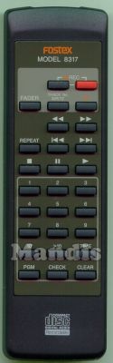 Original remote control FOSTEX 8317