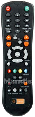 Original remote control CYFROWY POLSAI HD-2000